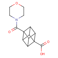 CAS:152191-42-9 | OR312576 | (1S,2R,3R,8S)-4-(Morpholine-4-carbonyl)cubane-1-carboxylic acid