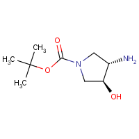 CAS: 148214-90-8 | OR313021 | trans-3-Amino-4-hydroxypyrrolidine, N1-BOC protected