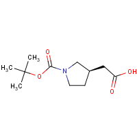 CAS: 204688-60-8 | OR313029 | (R)-(1-BOC-pyrrolidin-3-yl)-acetic acid