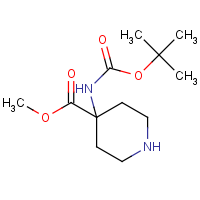 CAS: 115655-44-2 | OR313030 | Methyl 4-aminopiperidine-4-carboxylate, N4-BOC protected