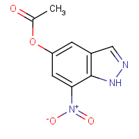 CAS: 1031927-26-0 | OR3135 | 7-Nitro-1H-indazol-5-yl acetate