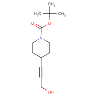 CAS:403802-41-5 | OR314062 | 4-(3-Hydroxy-prop-1-ynyl)-piperidine-1-carboxylic acid tert-butyl ester