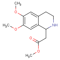 CAS: 263570-28-1 | OR315150 | Methyl 2-(6,7-dimethoxy-1,2,3,4-tetrahydroisoquinolin-1-yl)acetate