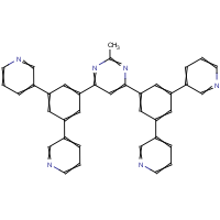 CAS: 925425-96-3 | OR31527 | 4,6-Bis(3,5-di(pyridin-3-yl)phenyl)-2-methylpyrimidine