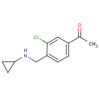 CAS: 1824090-19-8 | OR315338 | 1-(3-Chloro-4-[(cyclopropylamino) methyl]phenyl)ethanone