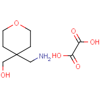 CAS:959238-22-3 | OR315356 | [4-(Aminomethyl)tetrahydro-2H-pyran-4-yl]methanol oxalate salt