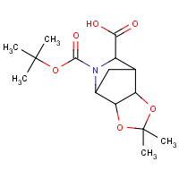 CAS: 1251022-31-7 | OR315419 | 4,4-Dimethyl-3,5-dioxa-8-aza-tricyclo[5.2.1.0(2,6)]decane-8,9-dicarboxylic acid 8-tert-butyl ester