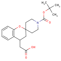 CAS: 952681-82-2 | OR315425 | 2-(1'-(tert-Butoxycarbonyl)spiro[chroman-2,4'-piperidine]-4-yl)acetic acid
