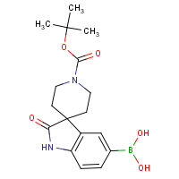 CAS:1246372-96-2 | OR315451 | 1'-tert-Butoxycarbonyl-2-oxospiro[indoline-3,4'-piperidine]-5-ylboronicacid