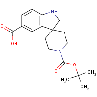 CAS: 888222-12-6 | OR315455 | 1'-(tert-Butoxycarbonyl)spiro[indoline-3,4'-piperidine]-5-carboxylic acid