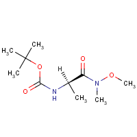 CAS:87694-49-3 | OR315529 | R-tert-Butyl 1-(methoxy(methyl)amino)-1-oxopropan-2-ylcarbamate