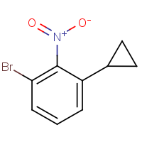 CAS: 2640734-80-9 | OR315839 | 2-Bromo-6-(cyclopropyl)nitrobenzene