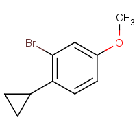CAS: 1353855-96-5 | OR315844 | 3-Bromo-4-(cyclopropyl)anisole