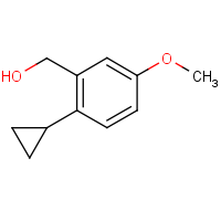 CAS:  | OR315848 | 2-(Cyclopropyl)-5-methoxybenzyl alcohol