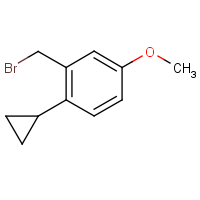 CAS:  | OR315849 | 2-(Cyclopropyl)-5-methoxybenzyl bromide