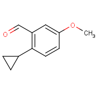 CAS: 1690619-66-9 | OR315850 | 2-(Cyclopropyl)-5-methoxybenzaldehyde