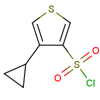 CAS:  | OR315855 | 3-Cyclopropylthiophene-4-sulphonyl chloride