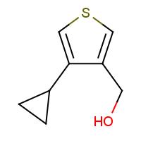 CAS:1602792-09-5 | OR315858 | 3-Cyclopropyl-4-(hydroxymethyl)thiophene