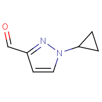 CAS: 1823349-88-7 | OR315862 | 1-(Cyclopropyl)-1H-pyrazole-3-carbaldehyde