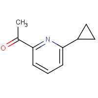 CAS:1256817-37-4 | OR315875 | 1-(6-Cyclopropylpyridin-2-yl)ethanone