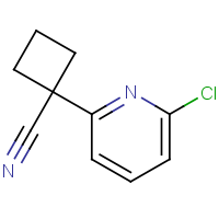 CAS:1190644-32-6 | OR315880 | 1-(6-Chloropyridin-2-yl)cyclobutanecarbonitrile