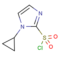 CAS: 2300609-14-5 | OR315888 | 1-Cyclopropyl-1H-imidazole-2-sulfonyl chloride