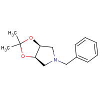 CAS: 151948-15-1 | OR316001 | (3aR,6aS)-5-Benzyl-2,2-Dimethyltetrahydro-3aH-[1,3]dioxolo[4,5-c]pyrrole