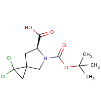 CAS: 1427175-65-2 | OR316078 | (6S)-5-(tert-Butoxycarbonyl)-1,1-dichloro-5-azaspiro[2.4]heptane-6-carboxylic acid