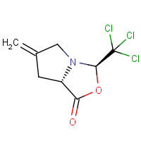 CAS:1932627-86-5 | OR316079 | (3R,7aS)-6-Methylidene-3-(Trichloromethyl)-Tetrahydropyrrolo[1,2-c][1,3]oxazol-1-One