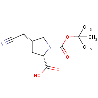CAS: 1980010-85-2 | OR316086 | N-BOC-cis-4-Cyanomethyl-L-proline