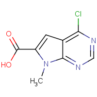 CAS:875515-78-9 | OR317015 | 4-Chloro-7-methyl-7H-pyrrolo[2,3-d]pyrimidine-6-carboxylic acid