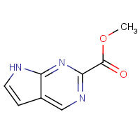 CAS:1363380-73-7 | OR317028 | Methyl 7H-pyrrolo[2,3-d]pyrimidine-2-carboxylate