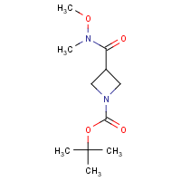 CAS: 820971-67-3 | OR317194 | 3-[(Methoxymethylamino)carbonyl]-1-azetidinecarboxylic acid, 1,1-dimethylethyl ester