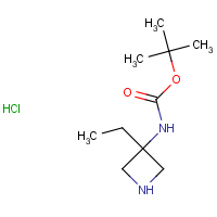 CAS: 1205749-14-9 | OR317222 | 3-(Boc-amino)-3-ethylazetidine hydrochloride
