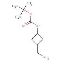 CAS: 130369-10-7 | OR317275 | [3-(Aminomethyl)cyclobutyl]carbamic acid, 1,1-dimethylethyl ester
