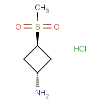 CAS:1408075-97-7 | OR317290 | trans-3-Methylsulfonylcyclobutylamine hydrochloride