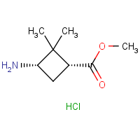 CAS: 1392804-16-8 | OR317298 | cis-Methyl 3-amino-2,2-dimethylcyclobutanecarboxylate hydrochloride
