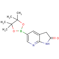 CAS: 1207623-97-9 | OR317332 | 5-(Tetramethyl-1,3,2-dioxaborolan-2-yl)-1H,2H,3H-pyrrolo[2,3-b]pyridin-2-one