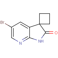CAS: 1428799-32-9 | OR317341 | 5'-Bromo-1',2'-dihydrospiro[cyclobutane-1,3'-pyrrolo[2,3-b]pyridine]-2'-one