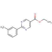 CAS: 954227-12-4 | OR318042 | Ethyl 2-m-tolylpyrimidine-5-carboxylate
