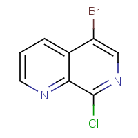CAS: 909649-06-5 | OR318076 | 5-Bromo-8-chloro-1,7-naphthyridine