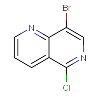 CAS: 909649-12-3 | OR318081 | 8-Bromo-5-chloro-1,6-naphthyridine