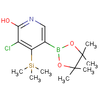 CAS:1417647-20-1 | OR318099 | 3-Chloro-5-(4,4,5,5-tetramethyl-1,3,2-dioxaborolan-2-yl)-4-(trimethylsilyl)pyridin-2(1H)-one