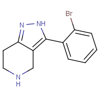 CAS: 916423-54-6 | OR318107 | 3-(2-Bromophenyl)-4,5,6,7-tetrahydro-2H-pyrazolo[4,3-c]pyridine