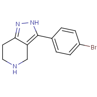 CAS:916423-56-8 | OR318109 | 3-(4-Bromophenyl)-4,5,6,7-tetrahydro-2H-pyrazolo[4,3-c]pyridine