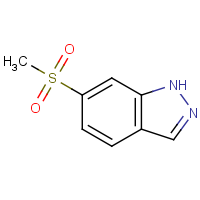 CAS: 261953-48-4 | OR318125 | 6-(Methylsulfonyl)-1H-indazole