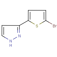 CAS: 166196-67-4 | OR32 | 3-(5-Bromothien-2-yl)-1H-pyrazole