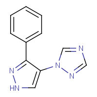 CAS: 241146-80-5 | OR32025 | 1-(3-Phenyl-1H-pyrazol-4-yl)-1H-1,2,4-triazole
