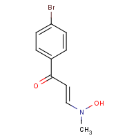 CAS:251310-62-0 | OR32046 | (2E)-1-(4-Bromophenyl)-3-(N-hydroxy-N-methylamino)prop-2-en-1-one