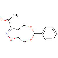 CAS: 317820-36-3 | OR32054 | 1-{6-Phenyl-3aH,4H,6H,8H,8aH-[1,3]dioxepino[5,6-d][1,2]oxazol-3-yl}ethan-1-one